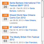 Conference Hound Expands Content Syndication With Film Festival Widget