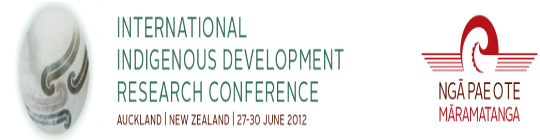 Photo: International Indigenous Development Research Conference 2012