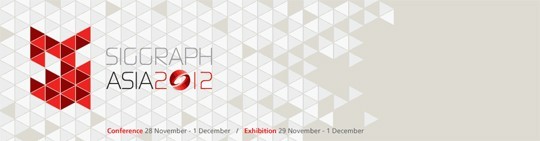 Photo: SIGGRAPH Asia 2012