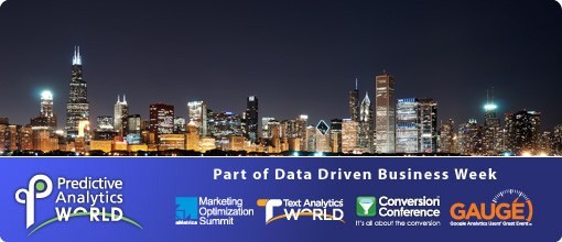 Photo: Predictive Analytics World Chicago 2012