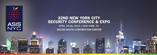Photo: ASIS International 22nd New York City Security Conference & Exhibition (2012)